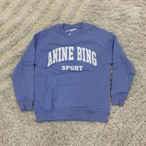 Anine Bing Sport Blue Sweater Woman’s Size Small